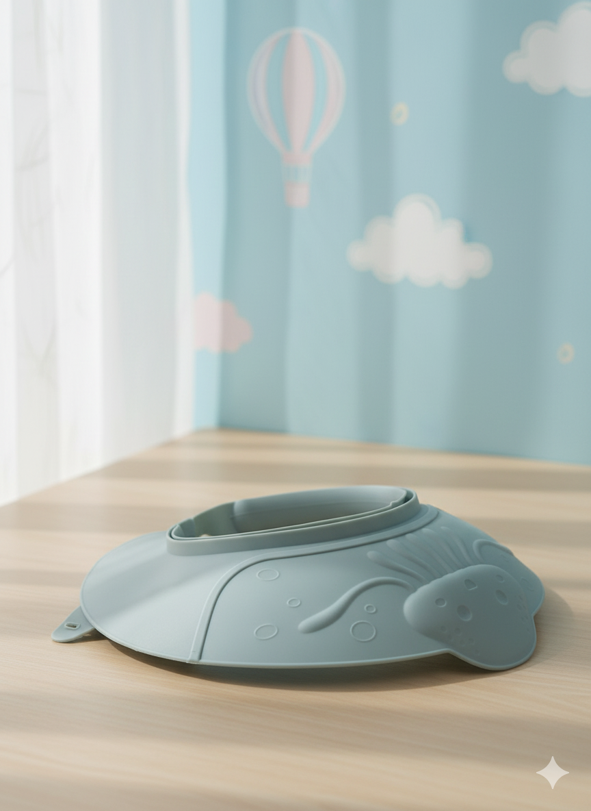 Grey Jellyfish Shower Visor