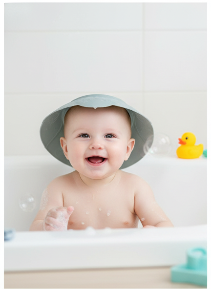 Grey Jellyfish Shower Visor