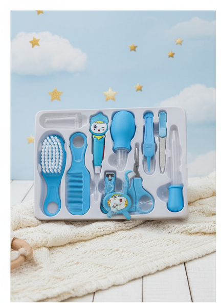 Grooming Kit Blue 10pc