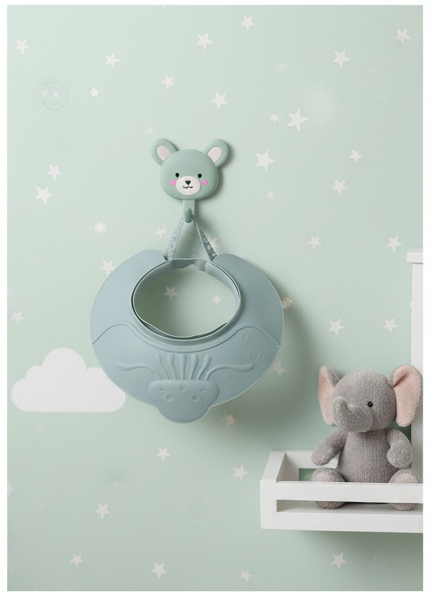 Grey Jellyfish Shower Visor