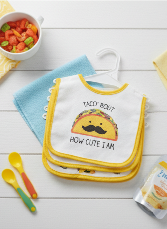 Fabric Bib (Set of 5)