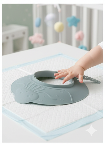 Grey Jellyfish Shower Visor