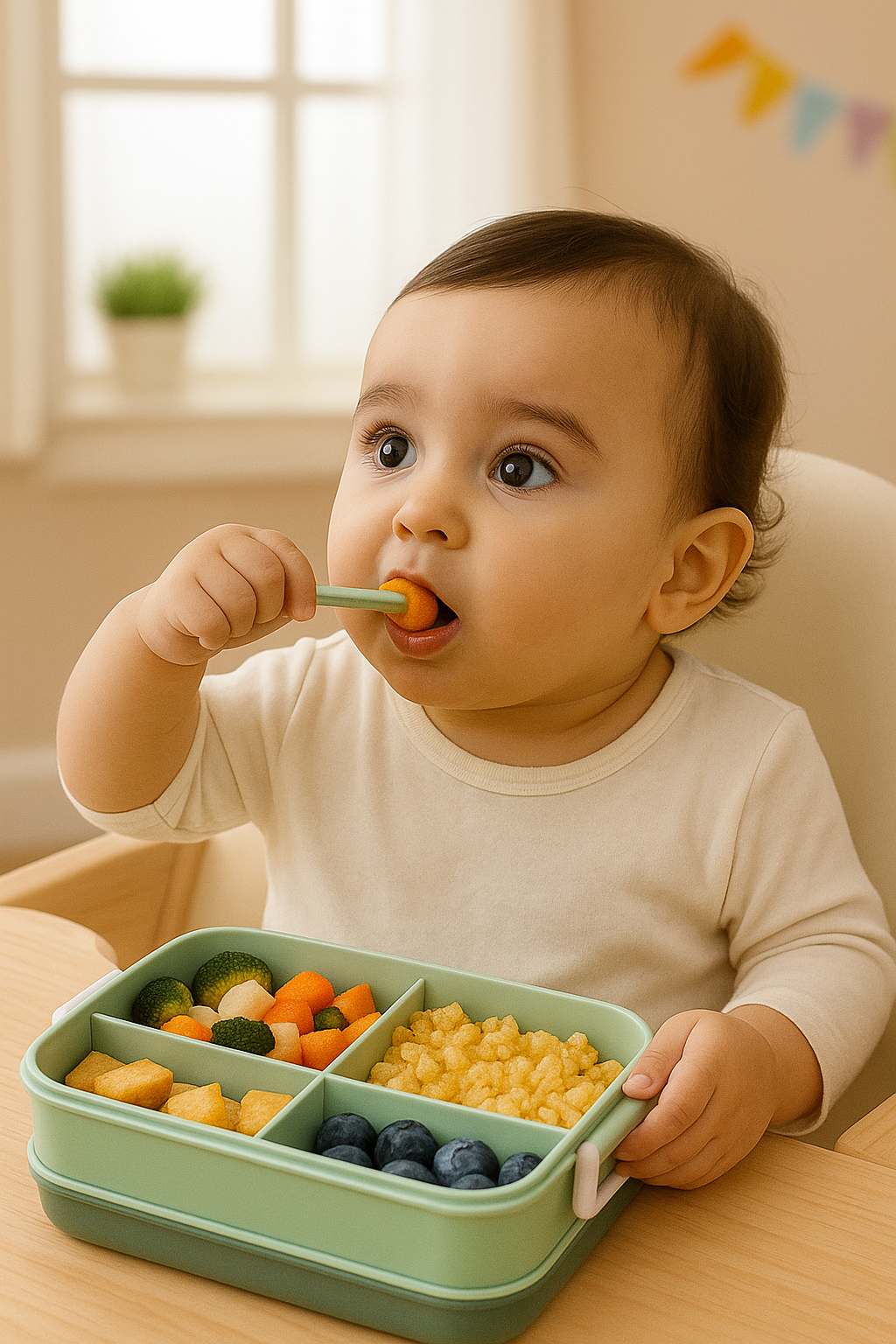 Lunch Box Mint Green/Grey